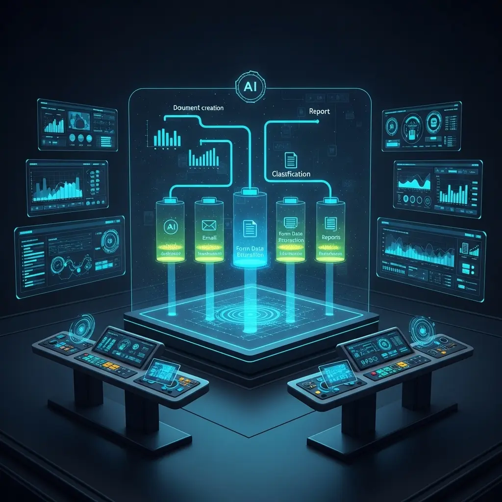 AI workflow automation process